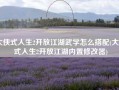 大侠式人生2开放江湖武学怎么搭配(大侠式人生2开放江湖内置修改器)