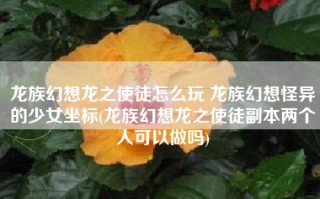 龙族幻想龙之使徒怎么玩 龙族幻想怪异的少女坐标(龙族幻想龙之使徒副本两个人可以做吗)