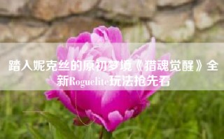 踏入妮克丝的原初梦境《猎魂觉醒》全新Roguelite玩法抢先看