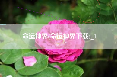 命运神界(命运神界下载)_1