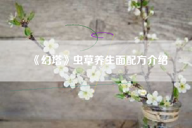 《幻塔》虫草养生面配方介绍