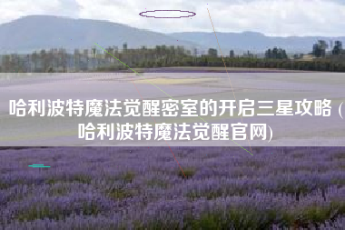 哈利波特魔法觉醒密室的开启三星攻略 (哈利波特魔法觉醒官网) 哈利波特魔法觉醒密室的开启三星攻略 (哈利波特魔法觉醒官网)