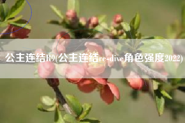 公主连结R9(公主连结re-dive角色强度2022)