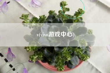 v(vivo游戏中心)