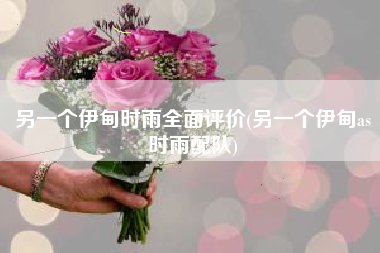 另一个伊甸时雨全面评价(另一个伊甸as时雨配队)