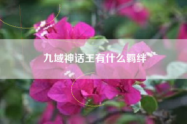 九域神话王有什么羁绊