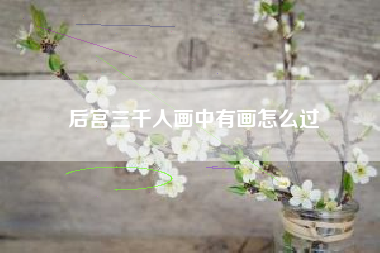 后宫三千人画中有画怎么过