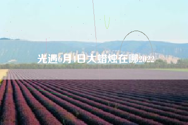 光遇6月4日大蜡烛在哪2022