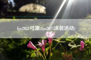 fgo2021弓凛(fgo2021泳装活动)