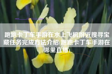 跑跑卡丁车手游在水上飞机附近搜寻宝藏任务完成方法介绍(跑跑卡丁车手游在哪里直播)