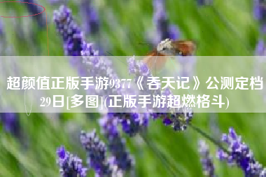 超颜值正版手游9377《吞天记》公测定档29日[多图](正版手游超燃格斗)