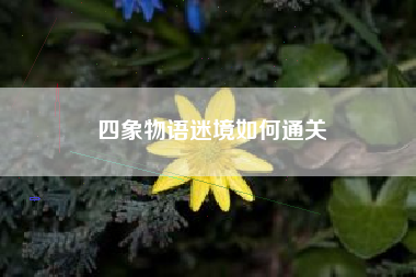四象物语迷境如何通关