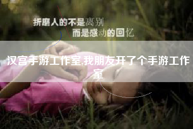 汉宫手游工作室,我朋友开了个手游工作室