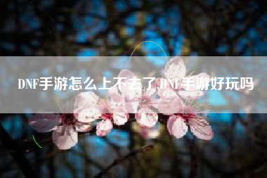 DNF手游怎么上不去了,DNF手游好玩吗