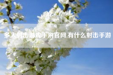 多人射击游戏手游官网,有什么射击手游