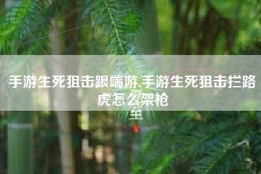 手游生死狙击跟端游,手游生死狙击拦路虎怎么架枪