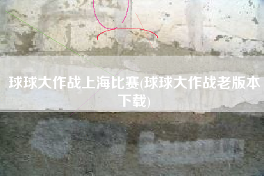 球球大作战上海比赛(球球大作战老版本下载)