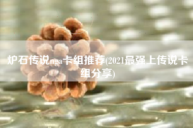 炉石传说nga卡组推荐(2021最强上传说卡组分享)