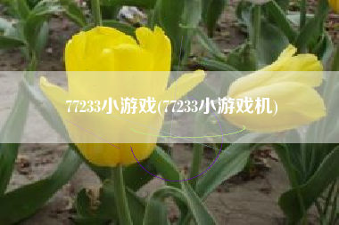 77233小游戏(77233小游戏机)