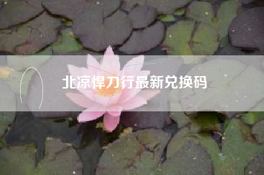 北凉悍刀行最新兑换码
