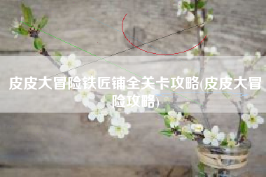 皮皮大冒险铁匠铺全关卡攻略(皮皮大冒险攻略)
