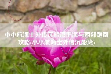 小小航海士外传沉船湾主海与西部跑商攻略(小小航海士外传沉船湾)