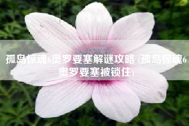 孤岛惊魂6奥罗要塞解谜攻略 (孤岛惊魂6奥罗要塞被锁住)