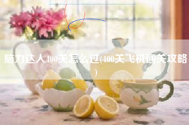 脑力达人400关怎么过(400关飞机通关攻略)