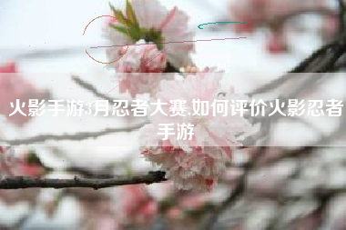 火影手游3月忍者大赛,如何评价火影忍者手游