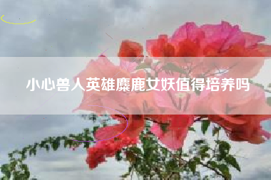 小心兽人英雄麋鹿女妖值得培养吗
