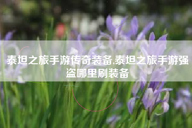 泰坦之旅手游传奇装备,泰坦之旅手游强盗哪里刷装备