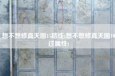 想不想修真天图15路线(想不想修真天图10过属性)