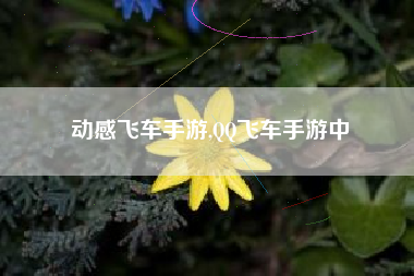 动感飞车手游,QQ飞车手游中