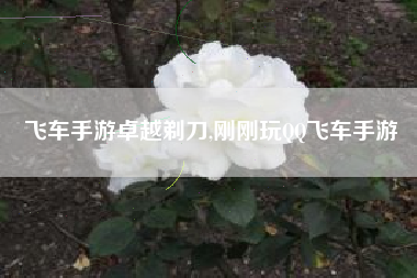 飞车手游卓越剃刀,刚刚玩QQ飞车手游