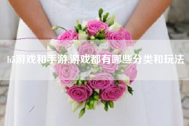h5游戏和手游,游戏都有哪些分类和玩法