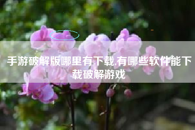 手游破解版哪里有下载,有哪些软件能下载破解游戏