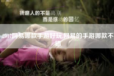 2017网易哪款手游好玩,网易的手游哪款不错