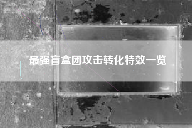 最强盲盒团攻击转化特效一览