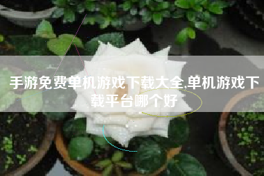 手游免费单机游戏下载大全,单机游戏下载平台哪个好
