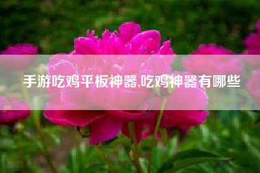 手游吃鸡平板神器,吃鸡神器有哪些