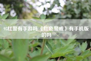 95红警有手游吗,《红色警戒》有手机版的吗