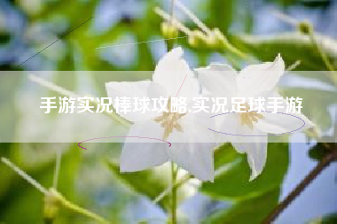 手游实况棒球攻略,实况足球手游