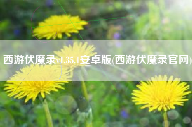 西游伏魔录v1.35.1安卓版(西游伏魔录官网)