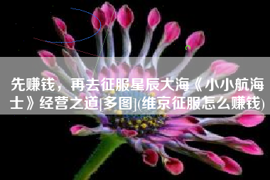 先赚钱，再去征服星辰大海《小小航海士》经营之道[多图](维京征服怎么赚钱)