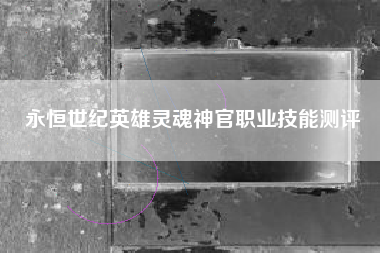 永恒世纪英雄灵魂神官职业技能测评