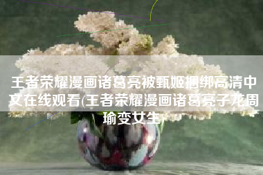 王者荣耀漫画诸葛亮被甄姬捆绑高清中文在线观看(王者荣耀漫画诸葛亮子龙周瑜变女生)