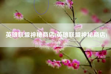 英雄联盟神秘商店(英雄联盟神秘商店)