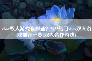 xbox双人游戏有哪些？2022热门xbox双人游戏推荐一览(双人合作游戏)