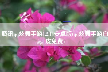 腾讯qq炫舞手游1.2.11安卓版(qq炫舞手游白皮免费)