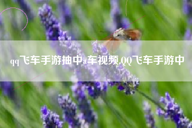 qq飞车手游抽中a车视频,QQ飞车手游中